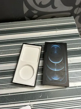 Caja vacía para iPhone 12 Pro Max Pacific Blue 256