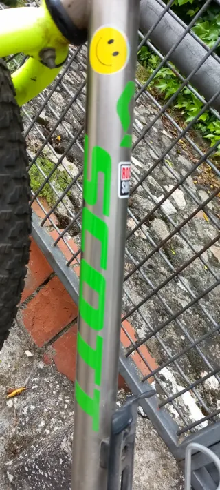 Cuadro Scott 26 Cromado acero