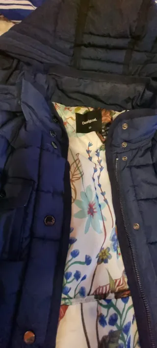 Chaqueta Desigual Mujer Talla M Azul