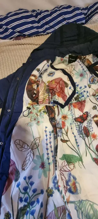 Chaqueta Desigual Mujer Talla M Azul