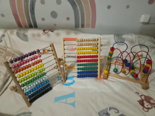 Lote de juguetes educativos