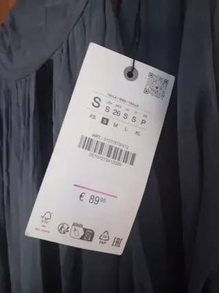 Vestido Zara Halter Bordados