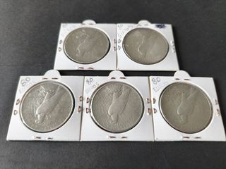 Serie 5 Monedas 1 Dólar USA Liberty 1922-1926