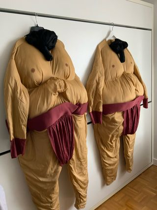 Disfraz Luchador Sumo Adulto (2 uds)