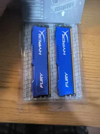 Kit 16GB(2x8) DDR3 1600 HyperX Fury Blue CL10 1.5V