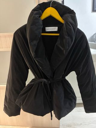 Plumífero Adolfo Dominguez Talla XS Negro