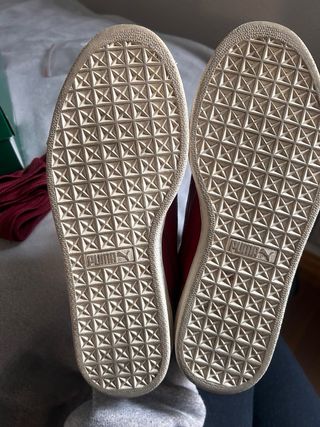 Zapatillas Puma Heart Basket Rojas