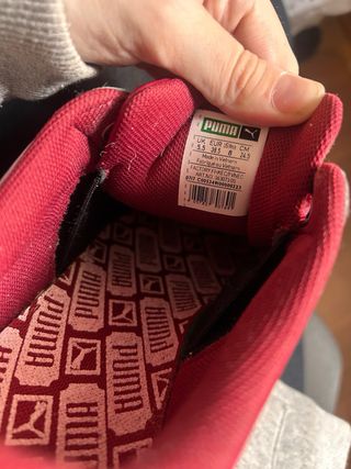 Zapatillas Puma Heart Basket Rojas