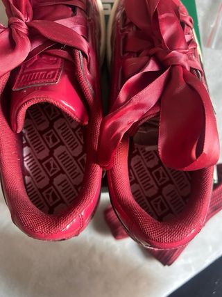 Zapatillas Puma Heart Basket Rojas