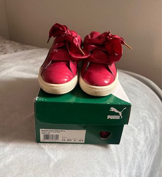 Zapatillas Puma Heart Basket Rojas