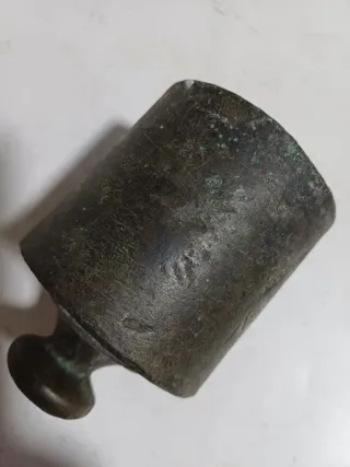 Antiguo Ponderal Bronce  2kg