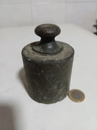 Antiguo Ponderal Bronce  2kg