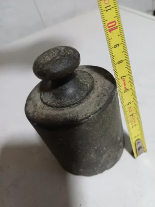 Antiguo Ponderal Bronce  2kg