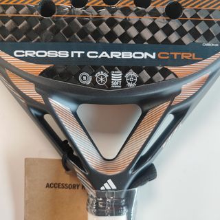 pala padel Adidas Cross It Carbon Ctrl 2026 nueva