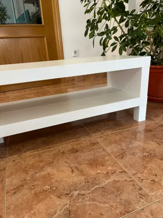 Mesa TV Ikea Blanca