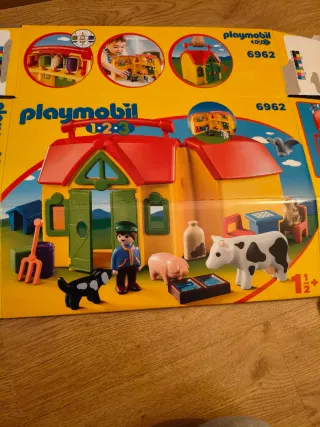Granja Playmobil 123. Caja incluída