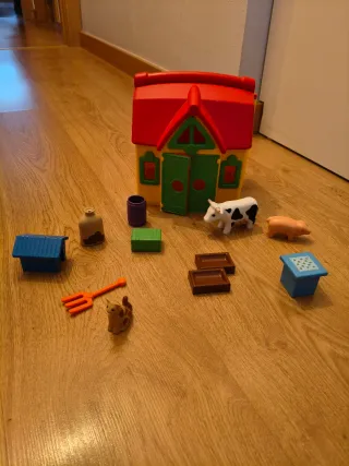 Granja Playmobil 123. Caja incluída