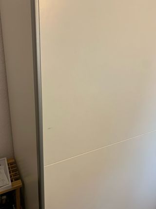 Armario blanco puertas correderas