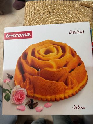 Molde silicona Tescoma forma rosa