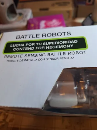 Juguete Batalla de Robots sin estrenar