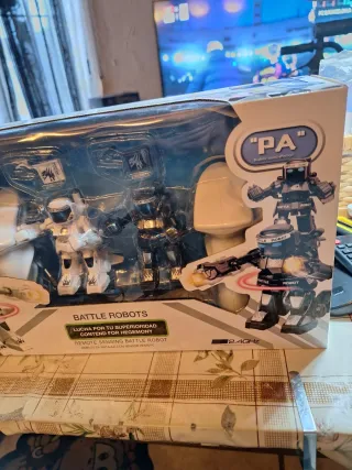 Juguete Batalla de Robots sin estrenar