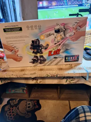 Juguete Batalla de Robots sin estrenar