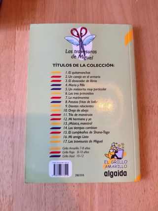 Libro Las travesuras de Miguel