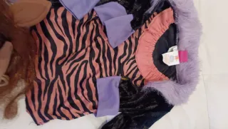 Disfraz Clawdeen Wolf Monster High con peluca