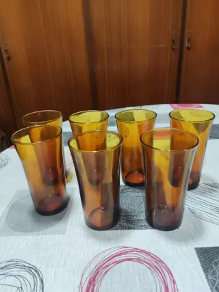 Set 18 Vasos Duralex Ámbar