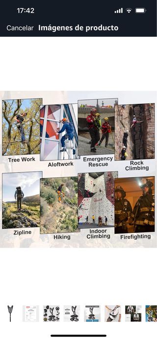 Arnés Pecho y Hombros Nylon Negro