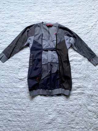 Mini abito/maxi maglia patchwork Desigual