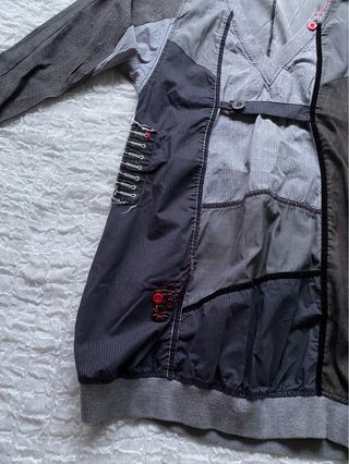 Mini abito/maxi maglia patchwork Desigual