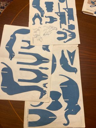 Cuadernos de marqueteria antiguos