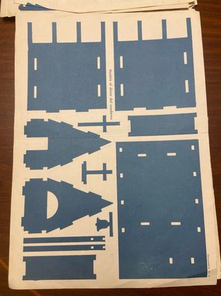 Cuadernos de marqueteria antiguos