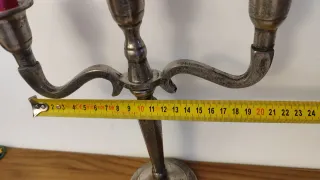 Candelabro de hierro 3 velas