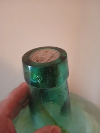 Damajuana Viresa 20L Vidrio con Tapón