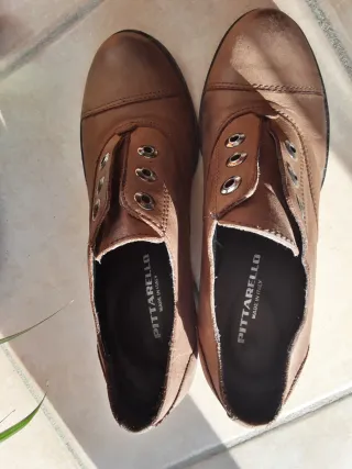 Pittarello scarpe fancesina in cuoio