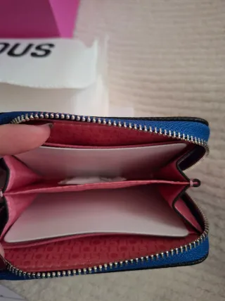 Monedero Tous Negro Mediano