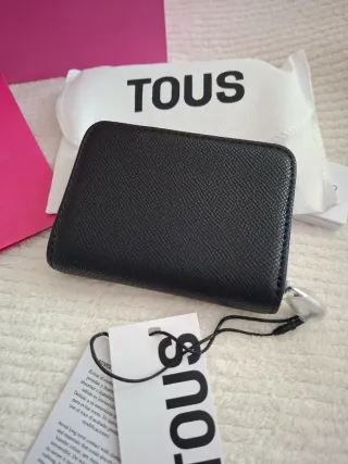 Monedero Tous Negro Mediano