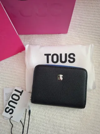 Monedero Tous Negro Mediano
