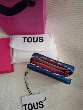 Monedero Tous Negro Mediano