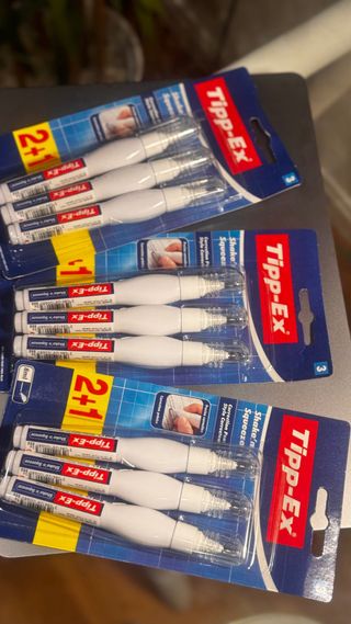 Tipp-Ex Corrector Líquido Pack 3+1 3 packs