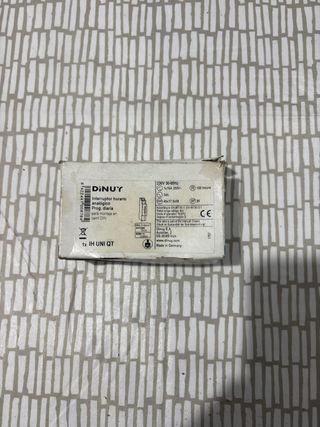 Interruptor horario analógico Dinuy IH UNI QT