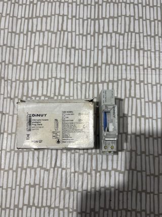 Interruptor horario analógico Dinuy IH UNI QT