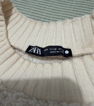 Jersey Zara borreguito