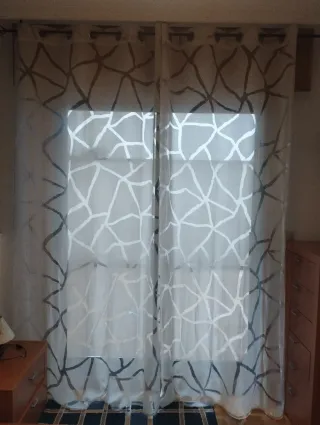 Cortinas blancas