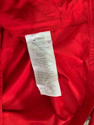 Chaqueta Asics MotionProtect Roja Running