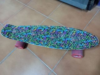 Monopatín Penny Board Diseño Mariposas