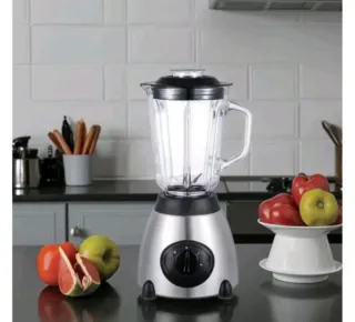 Frullatore Elettrico 2 in 1 Acciaio Inox