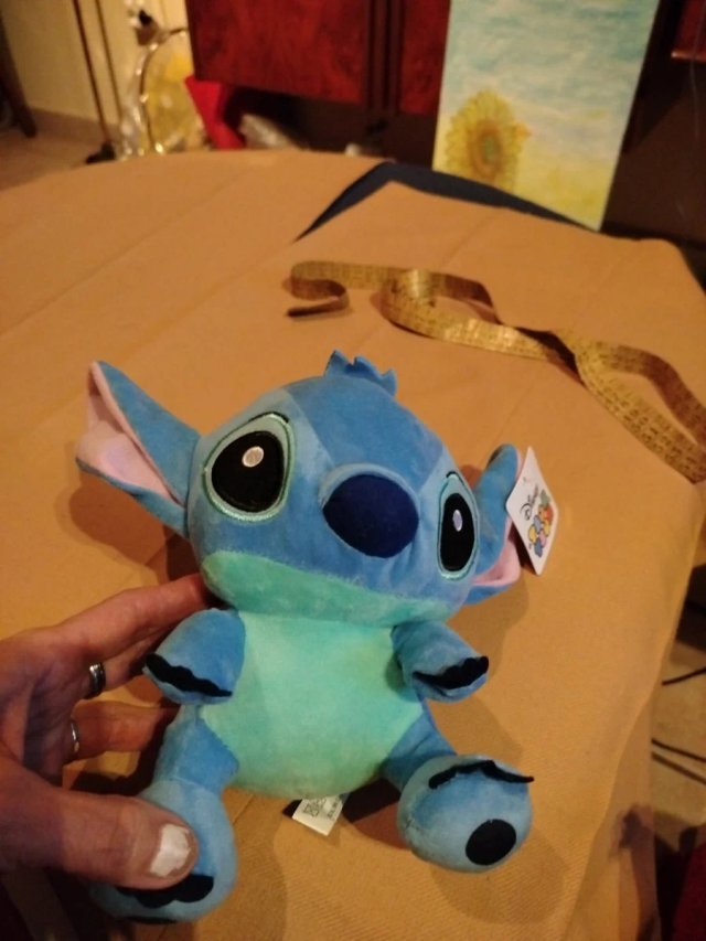 Peluche Stitch Azul Disney Nuevo